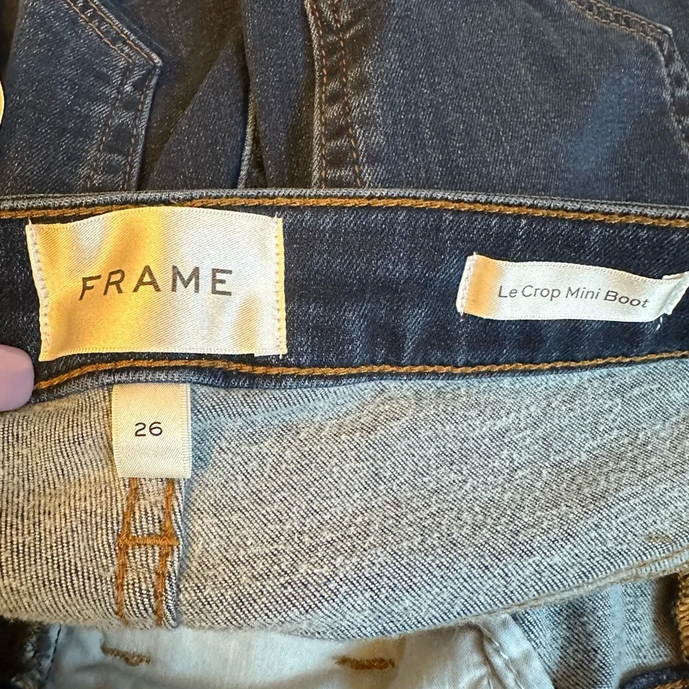 FRAME Le Crop Mini Boot in Majestty - Picture 6 of 8